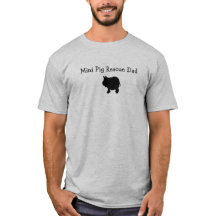 Mini T-shirt de papa de délivrance de porc