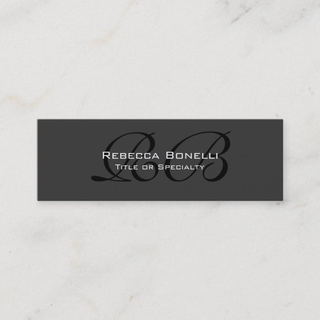 Mini Tendance taille maigre fait carte de visite sur me (Devant)