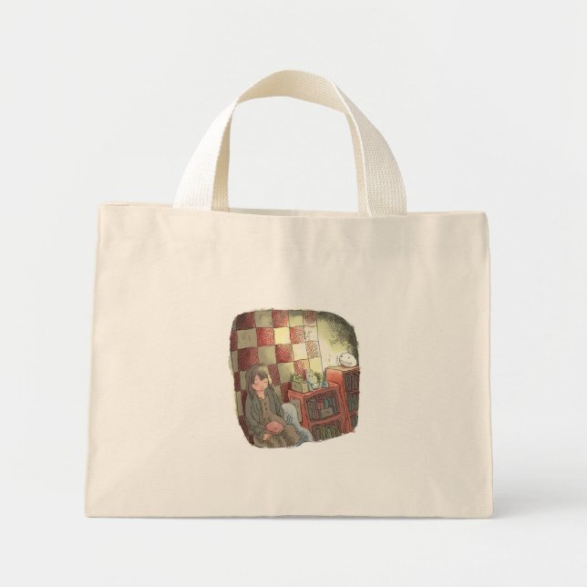 MINI TOTE BAG さ や し に じ (Devant)