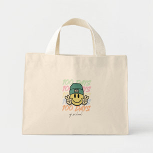 Mini Tote Bag 100 jours de classe, cent jours de classe