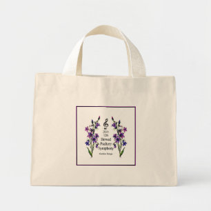Mini Tote Bag 12ème Symphonie en toile de coton Tiny Fourre-tout