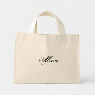 Mini Tote Bag Alina En Naturel