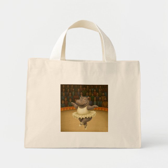 Mini Tote Bag Artiste de cirque Helene (Devant)