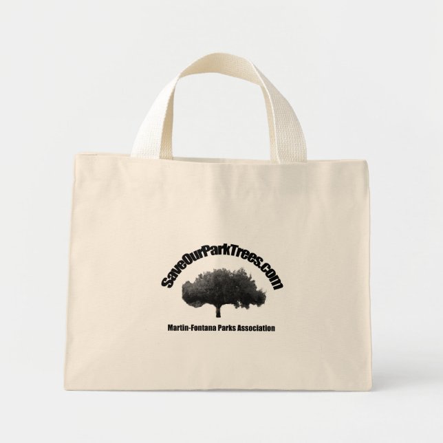 Mini Tote Bag Association des parcs de Martin-Fontana (Devant)
