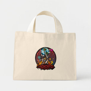 Mini Tote Bag Atlas Space Man