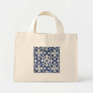 Mini Tote Bag Azulejo