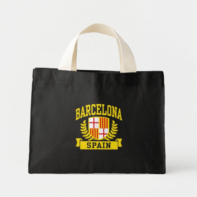 Mini Tote Bag Barcelone (Devant)