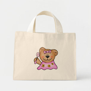 Mini Tote Bag Bébé mignonne Fille Teddy Ours en rose