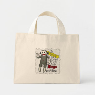 Mini Tote Bag Bingo Singe Chaussette