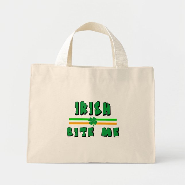 Mini Tote Bag Bite Me (Devant)