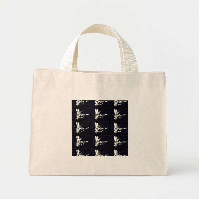 Mini Tote Bag "Black Coachman" Dry Fly Tiny Fourre-tout (Devant)