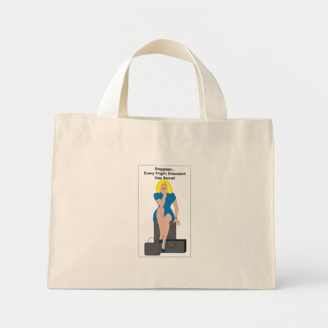 Mini Tote Bag BLBagWoman (Devant)