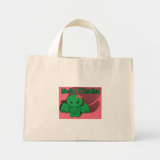 Mini Tote Bag Bonjour Cthulhu