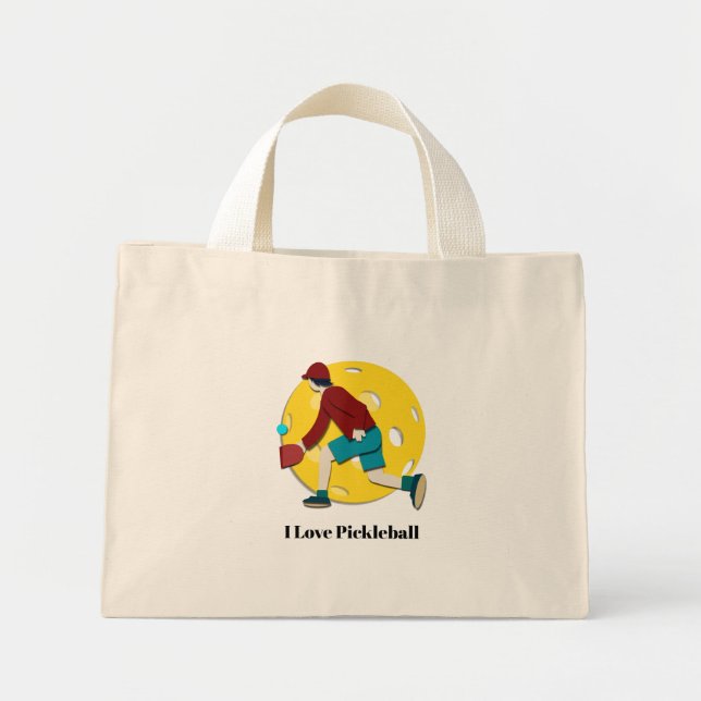 Mini Tote Bag Boule de pique (Devant)