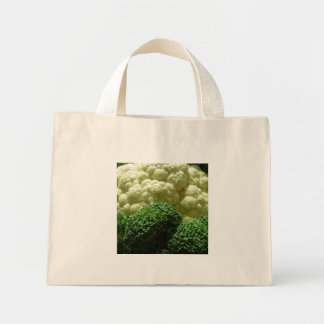Mini Tote Bag Brocoli et chou-fleur