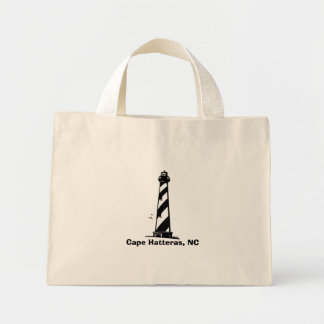 Mini Tote Bag Cape Hatteras, NC - Phare