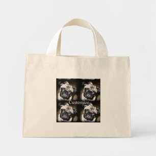 Mini Tote Bag carlin adorable