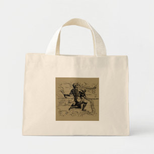 Mini Tote Bag Carte de la constellation du Verseau par Hevelius