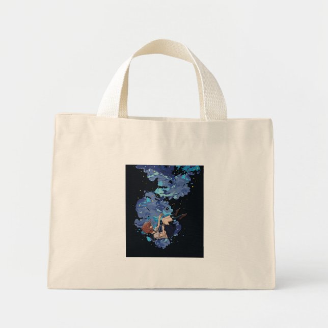 Mini Tote Bag Chica al vacío (Devant)