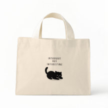 Citation personnalisée Chat noir introverti mais i