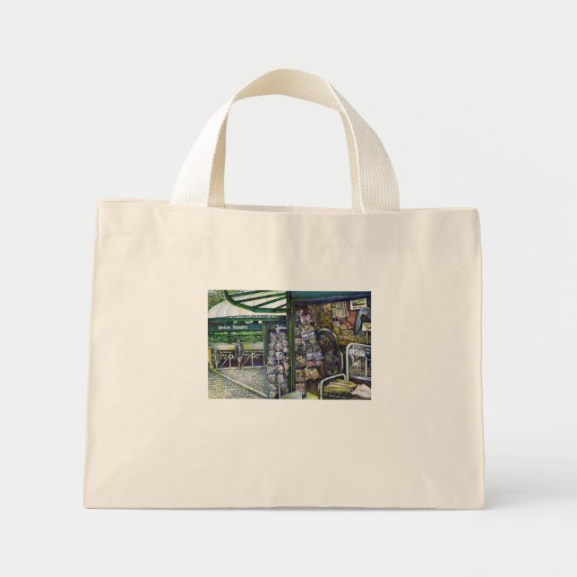 Mini Tote Bag Comment Est-Ce Qu'Une Image, Sans imagination ? (Devant)