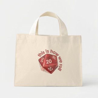 Mini Tote Bag CommentRoll20s