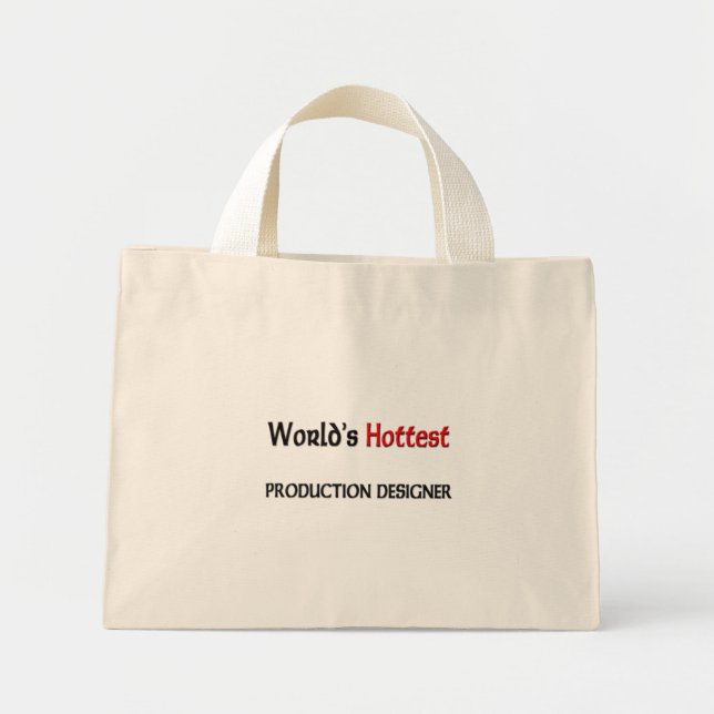 Mini Tote Bag Concepteur de production le plus chaud du monde (Devant)