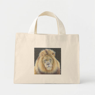 Mini Tote Bag Conception de lion
