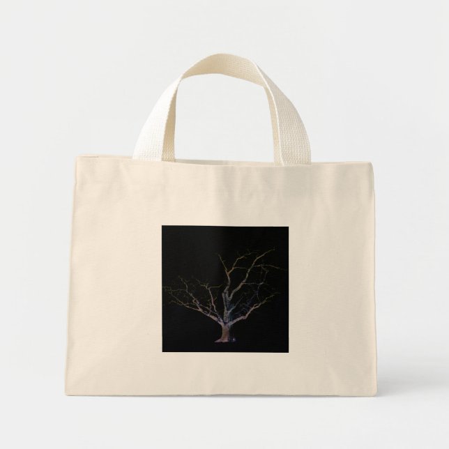 Mini Tote Bag Côté foncé 2 tcna (Devant)