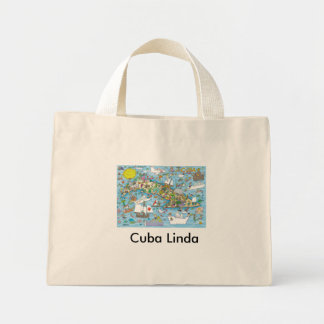 Mini Tote Bag Cuba Linda