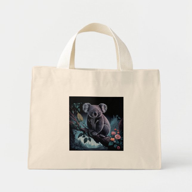 MINI TOTE BAG CUL OURS DE KOALA AUSSIE (Devant)