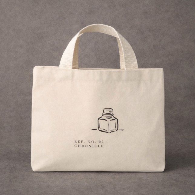 Mini Tote Bag Dark Academia – Encrier | Cadeau pour Introverti  (Créateur téléchargé)