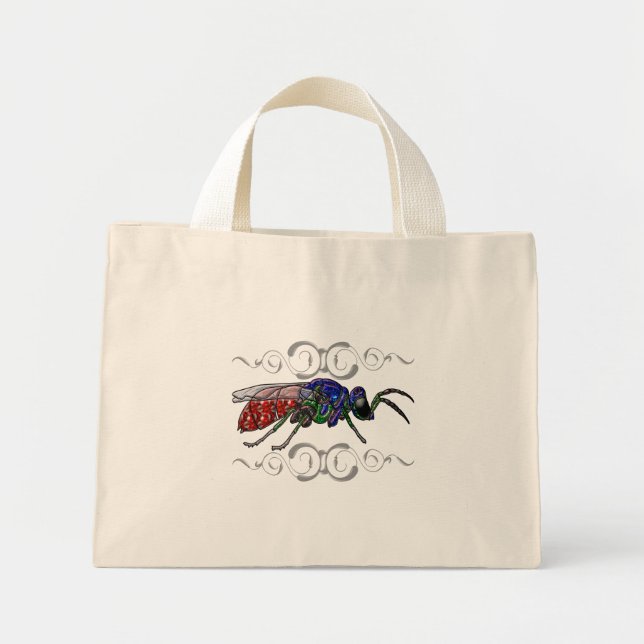 Mini Tote Bag Déchets de cacao (Devant)