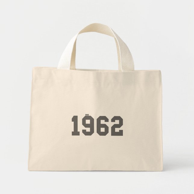 Mini Tote Bag Depuis 1962 (Devant)