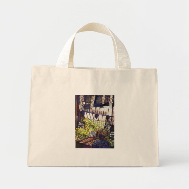 Mini Tote Bag Dimensions de curiosité (Devant)