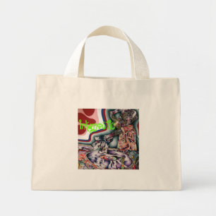 Mini Tote Bag DJ, inkgnostic