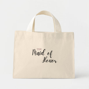 Mini Tote Bag Élégant mini-Sac fourre-tout d'art minimal - Maid