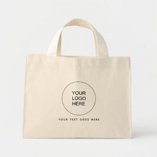 Mini Tote Bag Élégant Modèle de logo de la société d'affaires mo