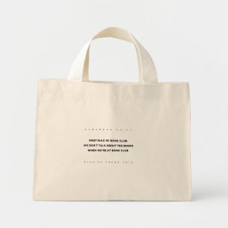 Mini Tote Bag Encore plus Parfait Book Club Fourre-tout