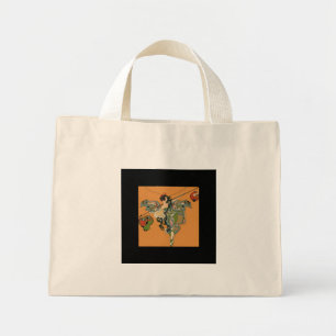 Mini Tote Bag Fée Ballerine Avec Lanternes