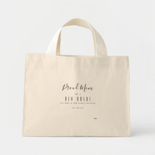 Mini Tote Bag Fier maman personnalisée Fourre-tout HAMbyWG