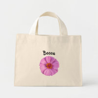Fleur de Zinnia Rose Élégante Personnalisée