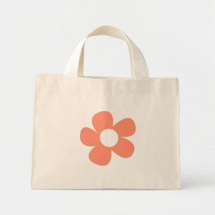 Mini Tote Bag Fleur rose rose rose-rose-rouge Y2k