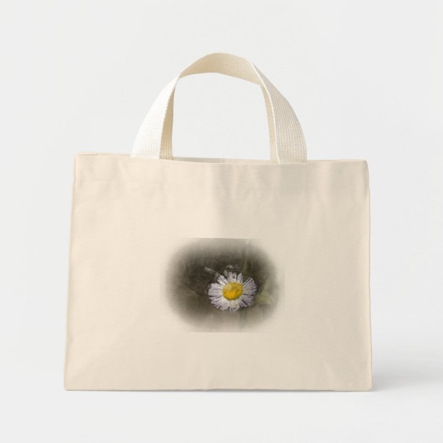 Mini Tote Bag Fleur sauvage 10 Fourre-tout (Devant)