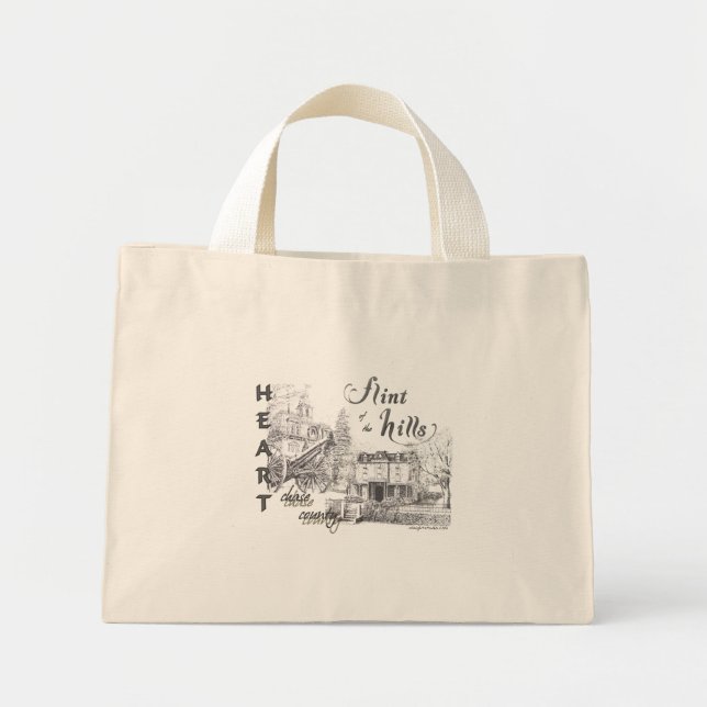 Mini Tote Bag Flint Hills Fourre-tout 2 (Devant)