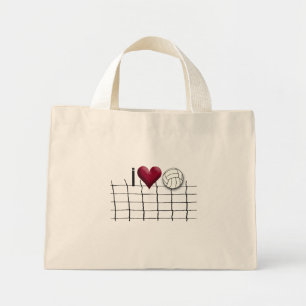 Mini Tote Bag fourre-tout de volley-ball