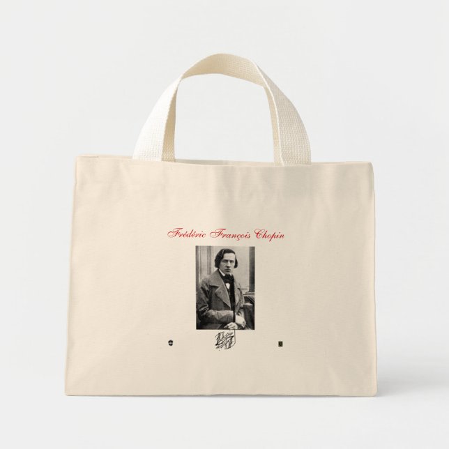MINI TOTE BAG FRANCOIS CHOPIN (Devant)
