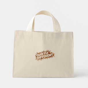 Mini Tote Bag Giraffe Au Calme Différent - Giraffe Art