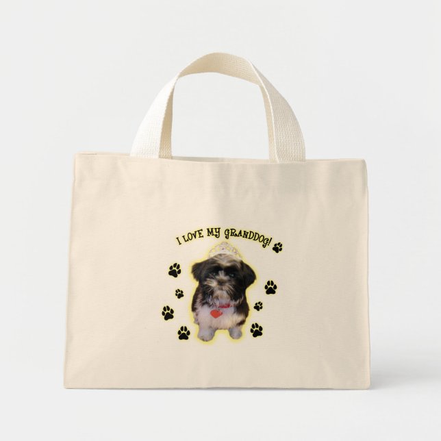 Mini Tote Bag Grand-chien (Devant)