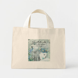 Mini Tote Bag Gratitude